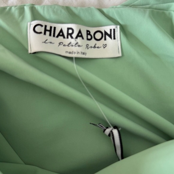 Chiara Boni La Petite Robe One Shoulder Cocktail Dress Sequin Floral IT 40/4 NWT - Picture 14 of 16